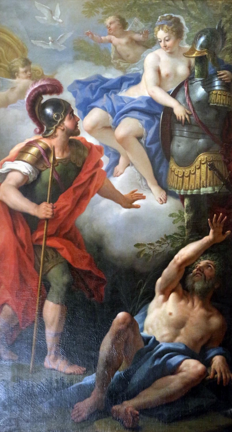 Venere offre le armi ad Enea - Palazzo Buonaccorsi (Macerata)